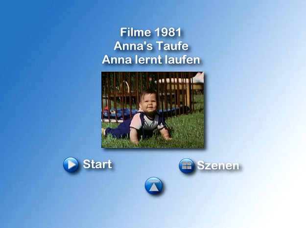 Untermenü für jeden Film Untermenü für jeden Film